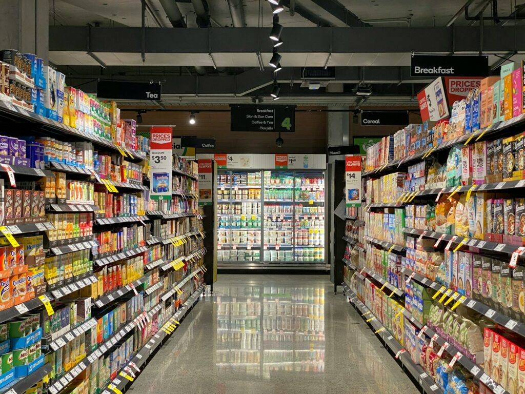 商品品項很多